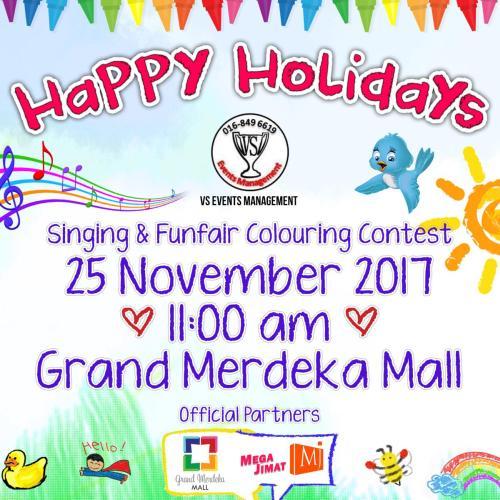 Singing & Funfair Colouring Contest