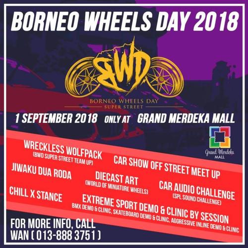 Borneo Wheels Day 2018