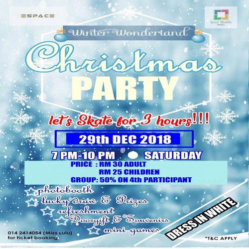 Winter Wonderland Christmas Party 2018