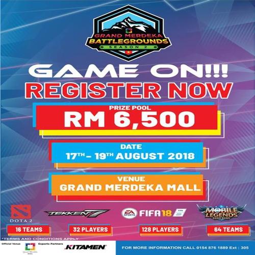 GM BATTEGROUNDS S2: Game On !!! Register Now!
